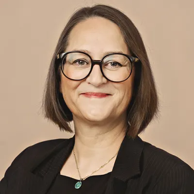 Portræt af Camilla Fabricius