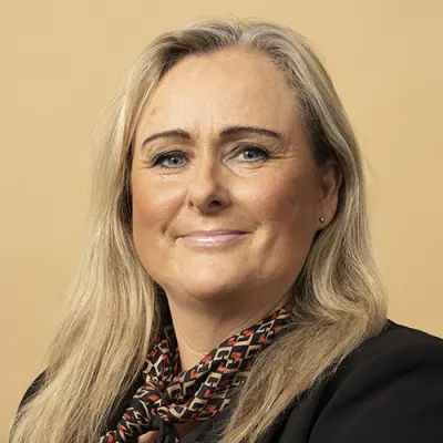 Portræt af Charlotte Bagge Hansen