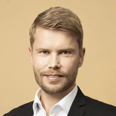 Portræt af Christoffer Aagaard Melson