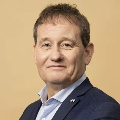 Portræt af Peter Juel-Jensen