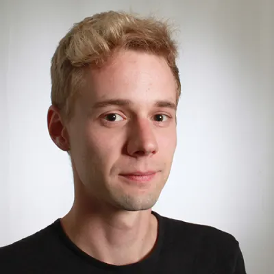 Portræt af Rasmus Vestergaard Madsen