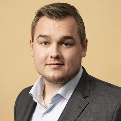 Portræt af Thomas Skriver Jensen